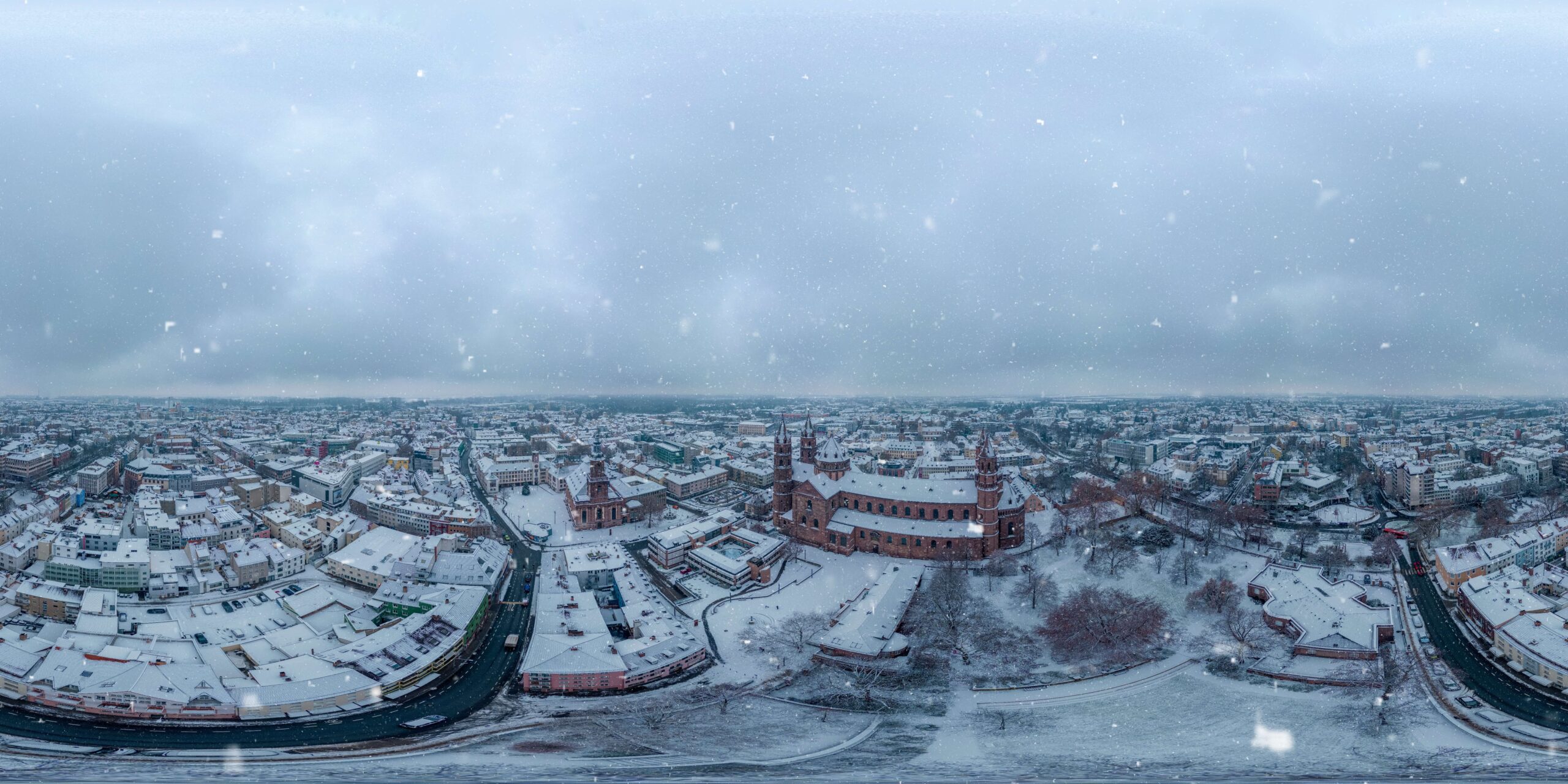 Dom im Schnee